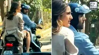 Sara Gets Legal Notice For Riding A Pillion Without A Helmet In Delhi | LehrenTV
