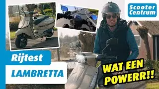 IK DACHT DAT HET EEN KLASSIEKER WAS… TOT IK GAS GAF! 🛵💨 | LAMBRETTA X SERIES X300 SR - RIJTEST