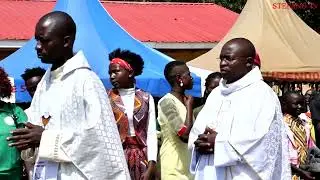 FR. COLLINES BARASA  [HOME MASS] AT UTUTU VILAGE KAPLAMAI PARISH CATHOLIC DIOCESE OF KITALE