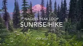 Naches Peak Loop Sunrise With Natural Sounds