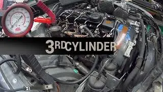 2009 BMW 135i E82 N54B30 3.0L RWD Compression test