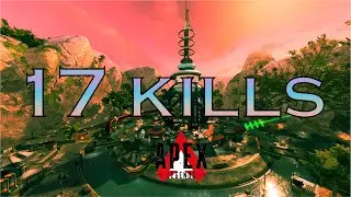 17 KILLS on the new Wattson Pylon!! Apex Legends - Gun Run! Insane ending! #apex