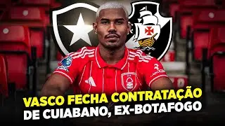 ⚠️EX-BOTAFOGO CUIABANO DEIXA O NOTTINGHAM FOREST E VAI JOGAR NO VASCO