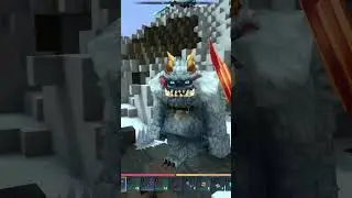 Ice Dragon and Yeti  in same spot in Hytale! 🧊