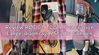 Review R&Oslash;DE NT1 5th Generation Large-diaphragm Studio Condenser Microphone with XLR and USB Outputs,