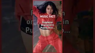 Reggaeton originated in Puerto Rico heavily influenced by dancehall and hip-hop. #music