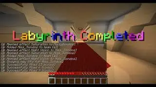 POG Games Minecraft Map . Labyrinth