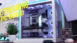 Building All White Streaming and Gaming PC! | Ryzen 5 5600x | RTX 3060 12GB
