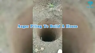 Auger Piling To Build A House