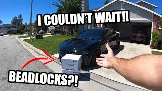 I BOUGHT DRAG WHEELS for my CHARGER HELLCAT WIDEBODY!!
