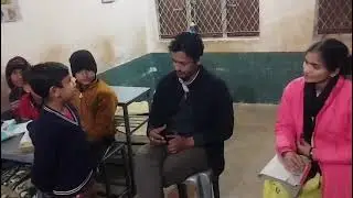 English communication by little champ aman meena students of krishna valley school panchmukhi 