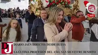 Mejores momentos de la última procesión de 2022, San Silvestre Bendito, en Huesa