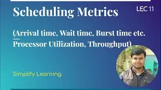 Arrival, Burst, Completion, Turnaround, Waiting and Response time in CPU Scheduling | GATE CSE