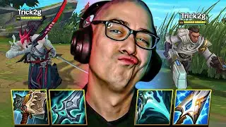 THESE 2 BROKEN CHAMPS 100% BREACH TOP LANE | Trick2g