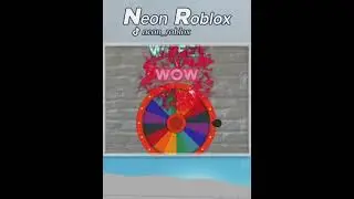 wheel of wow #roblox #shorts #raxdflipnote #fypシ