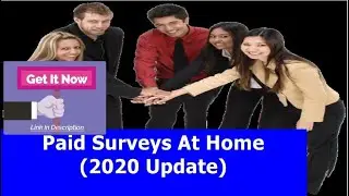 Paid Surveys At Home 2020 - Free Legitimate Online Paid Surveys 2020 - Best Work From Home Jobs