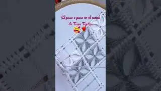@TissuTejidos Servilletas/Vainicas y Deshilados #paso a paso 👌🌹