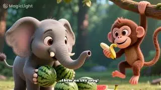 Forest fun| Animated cartoon| story for kids| Nibir story book