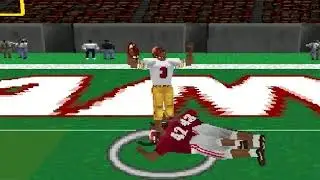 NCAA Gamebreaker 98 psx USC vs Alabama