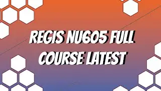 REGIS NU605 Full Course Latest 2019 September