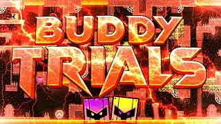 2-Player Platformer Demon SOLO // Buddy Trials (Wolvyy) // Geometry Dash 2.2