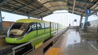 Mumbai Monorail at Bhakti Park Station Mumbai #mumbaimonorail #monorail
