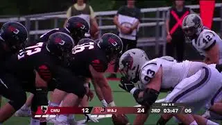 W&J Football vs. #15 Carnegie Mellon (09-28-24 - Courtesy of JRM Video)