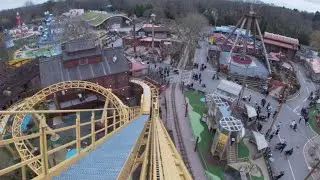 Storm Chaser On Ride POV 4K Back Row 2023 Paultons Park