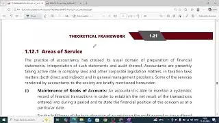 Chapter 1 - Theoretical  framework - Accounting and scope - 4