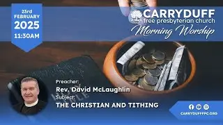 The Christian And Tithing