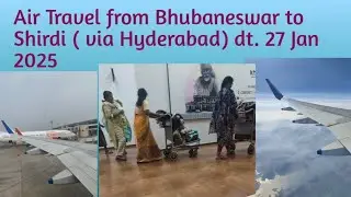 Bhubaneswar to Shirdi #bhubaneswar #odisha #travelvlog  #shirdi #airport #airtravel #travel #ytvideo