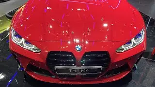 BMW M4 Competition Cabrio G83 in Imolared
