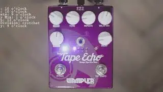 Wampler Faux Tape Echo