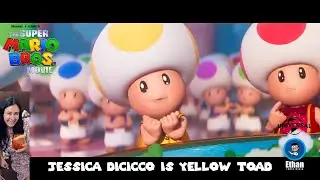 Jessica DiCicco is the voice of Yellow Toad in The Super Mario Bros Movie
