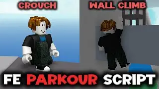 FE Parkour Script Showcase - ROBLOX EXPLOITING