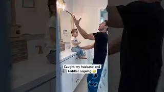 Toddler Wins Argument with Dad 😂