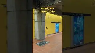 Departure beep at Angrignon metro station