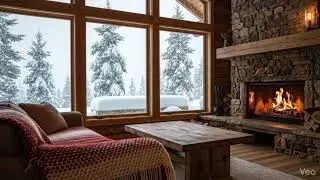 Kar Yağışı ve Huzurlu Piyano Müziği | Rahatlatıcı Snowfall & Peaceful Piano Music | Relaxing
