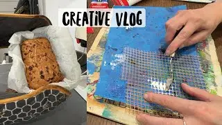 Creative Vlog 🥰 Journaling, Painting, Baking & Nature 🌳