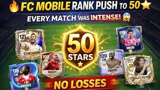 🔥 FC Mobile Rank Push to 50 ⭐ | Every Match Was INTENSE 😱 | Road to 3K SUBS🧿