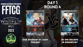 R4 Swol WoL vs Mono Ice // FFTCG WINTER CUP WALES 2023 // Cymru Cactuars
