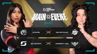KRÜ vs LEV / UW vs ZEN — VALORANT Game Changers LATAM Main Event — Fase Eliminatoria Día 3