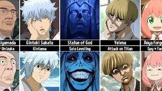 The Most Iconic Faces Of Anime Characters