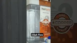 25LPH IN COPPER PEARL PURIFIER | BEST FLOW #boosterpump
