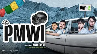 [ WATCHPARTY ] 2023 PMWI MAINEVENT Day 2 | DRS DOMINATION TODAY | Ft.@cr7horaaYT @MafiaNinja @SGxAJ
