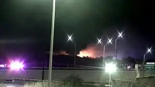 SAFD responds to New Year's Eve grass fire in north Bexar County