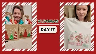 Vlogmas Day 17 | Christmas Gift Idea | DTF Transfer Disney Trip Shirts