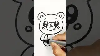 How to Draw a Cute Bear Step by Step