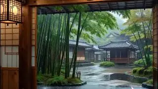 Lantern Light Dreams | Soft Rain + Piano Melodies for Deep Peaceful Sleep