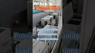 Triumph Load banks for power supply and generator sets testing. #loadbank #generator